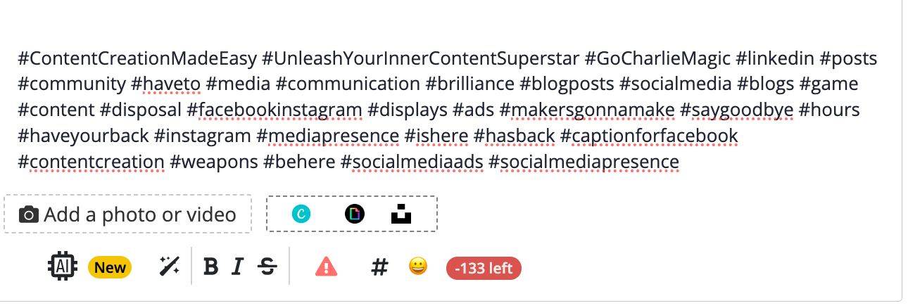 socialbee magic hashtag generator